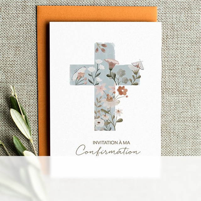 Faire-part confirmation
