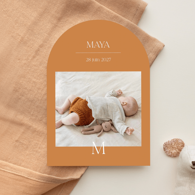 Faire-part de naissance