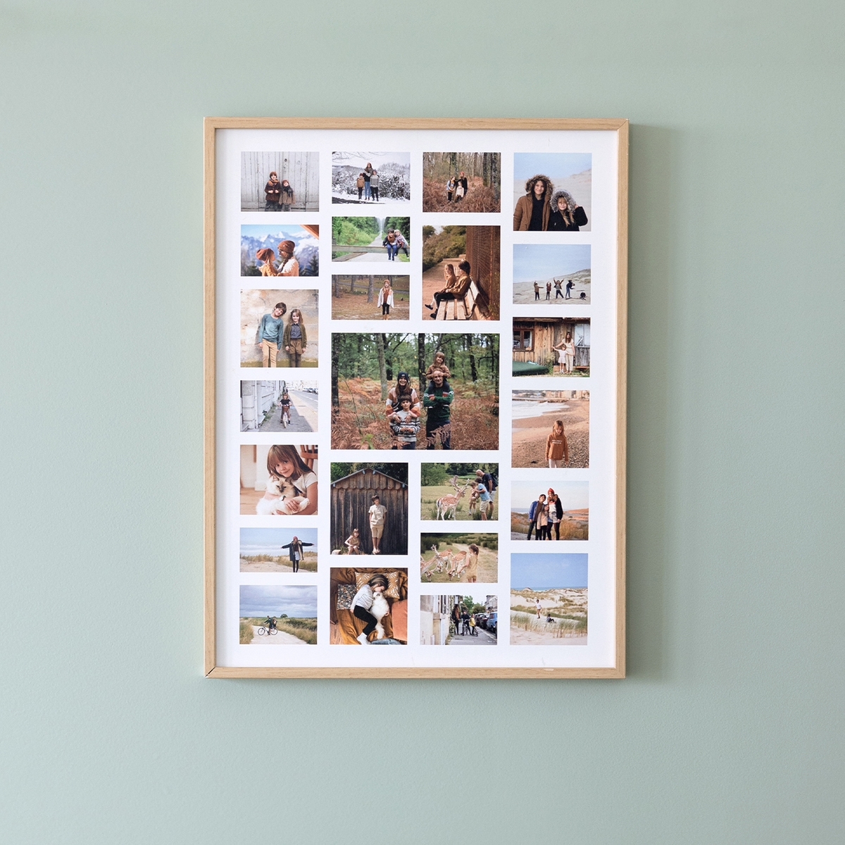 Calendrier de l'Avent Nuit étoilée doré à chaud