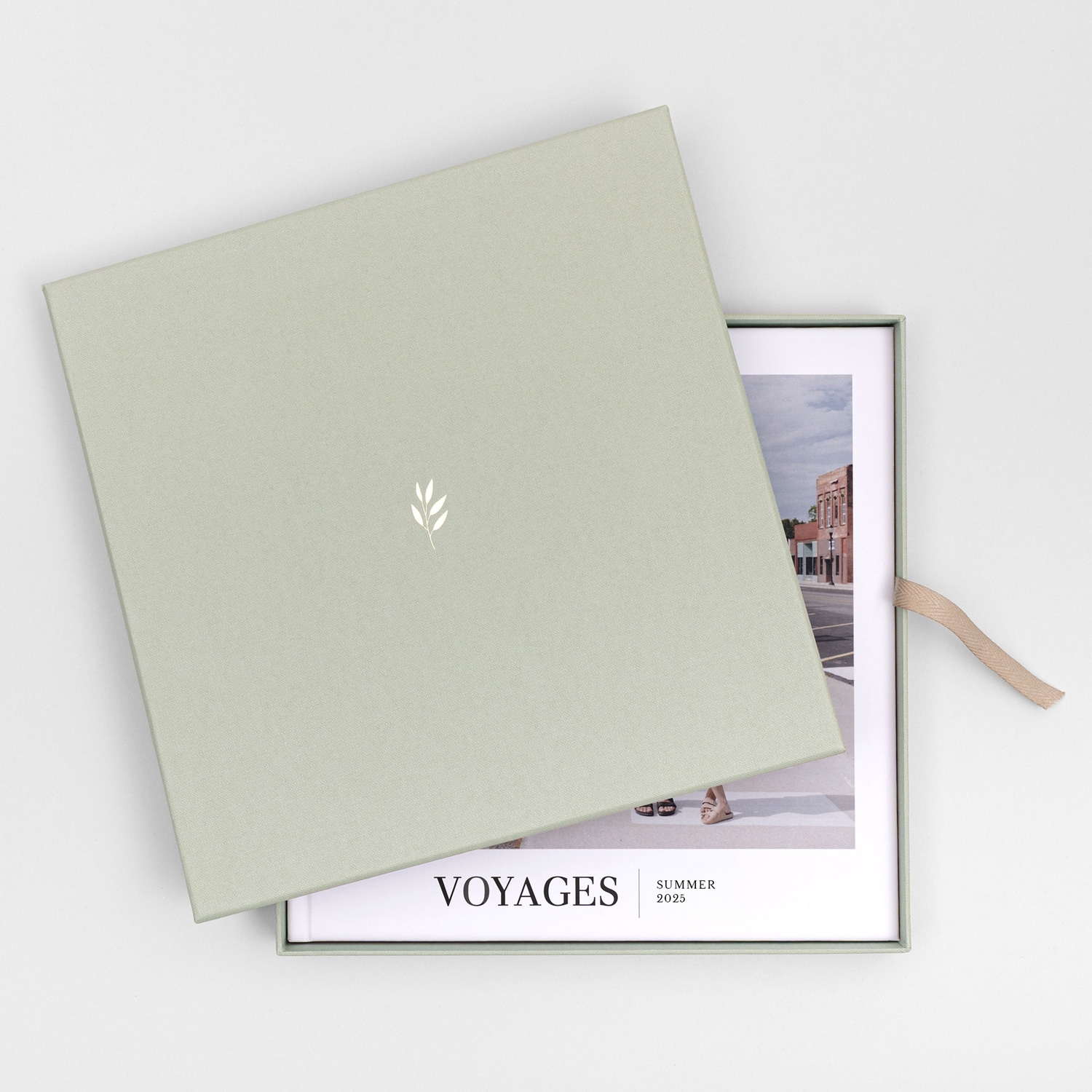 Coffret album photo Coffret de présentation carré