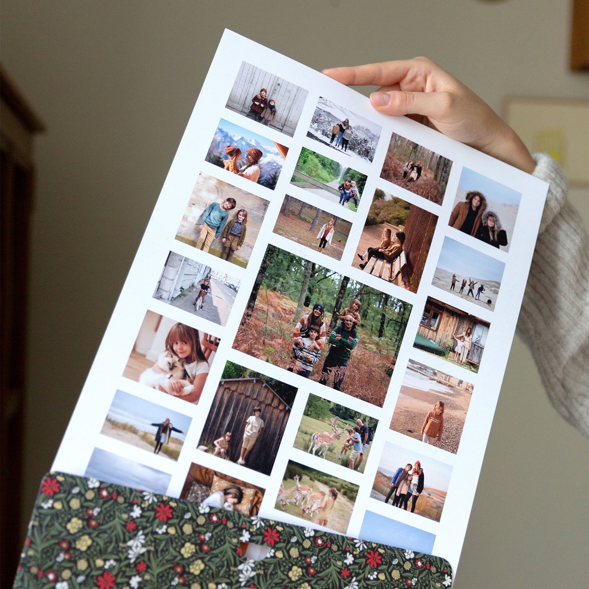 Calendrier de l'Avent Mille fleurs