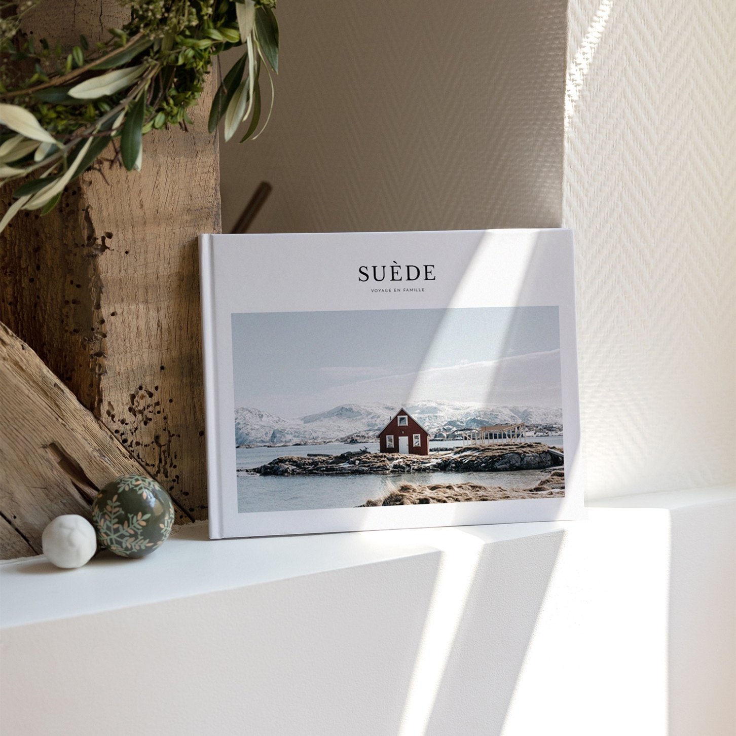 Album photo ouverture à plat Simple Élégance