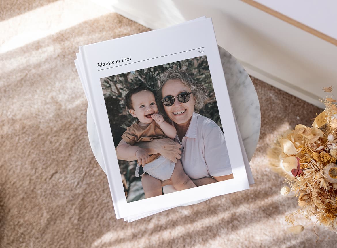 Album photo rigide fête des mères