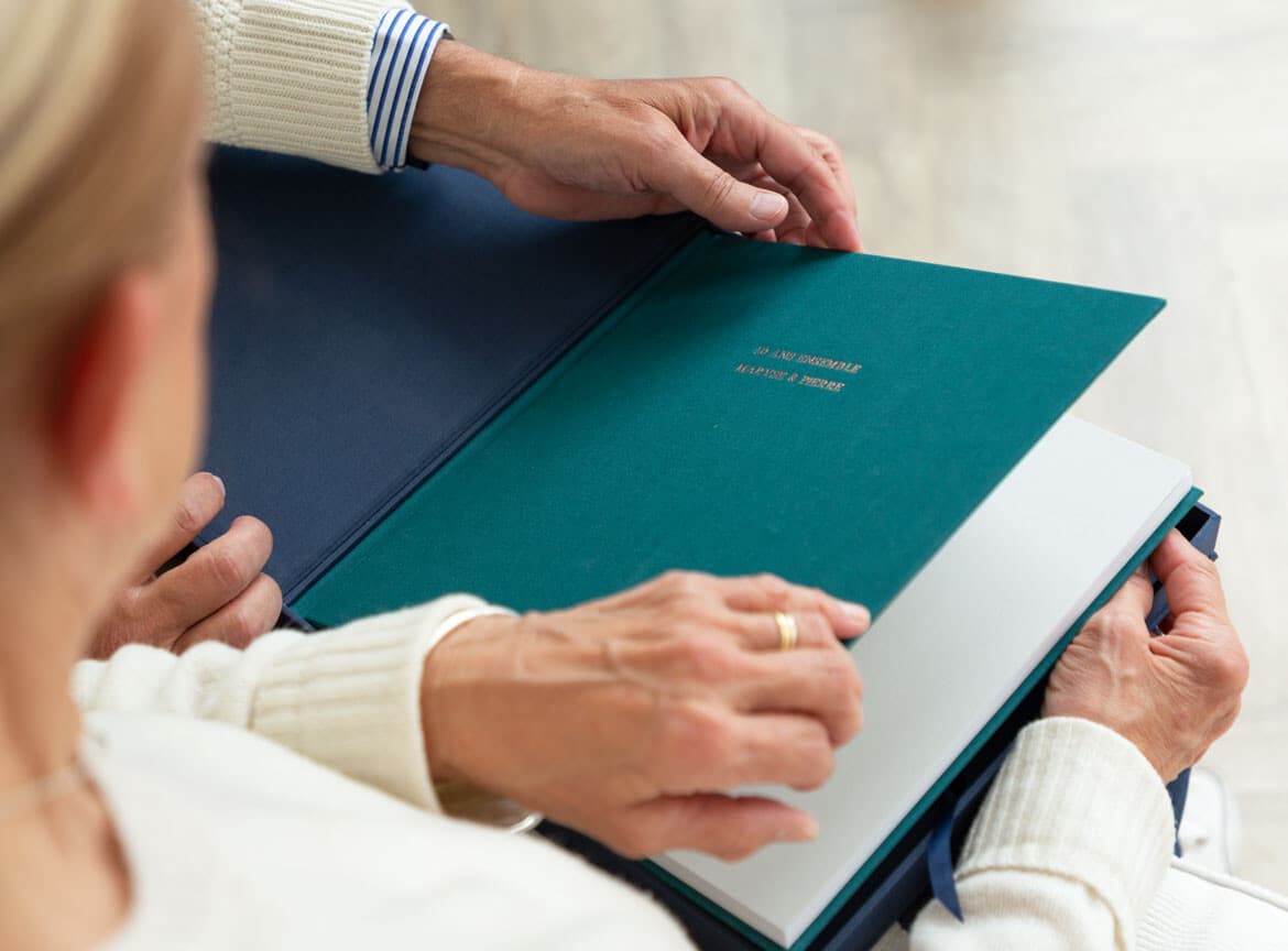 Album photo couverture tissu