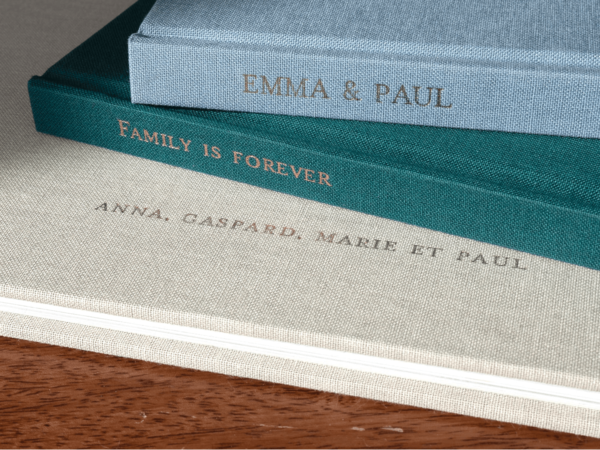 Album photo couverture tissu