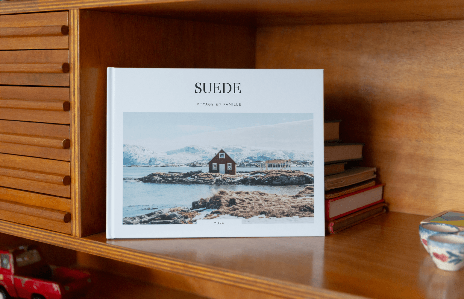 Livre photo couverture rigide : un vrai livrai dans votre bibliothèque