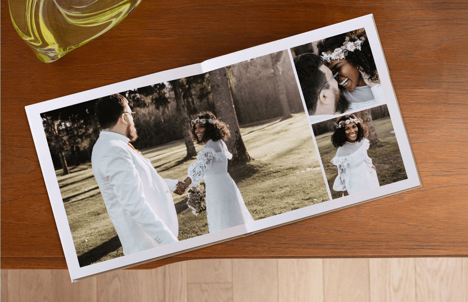 Livre photo couverture rigide : un vrai livrai dans votre bibliothèque