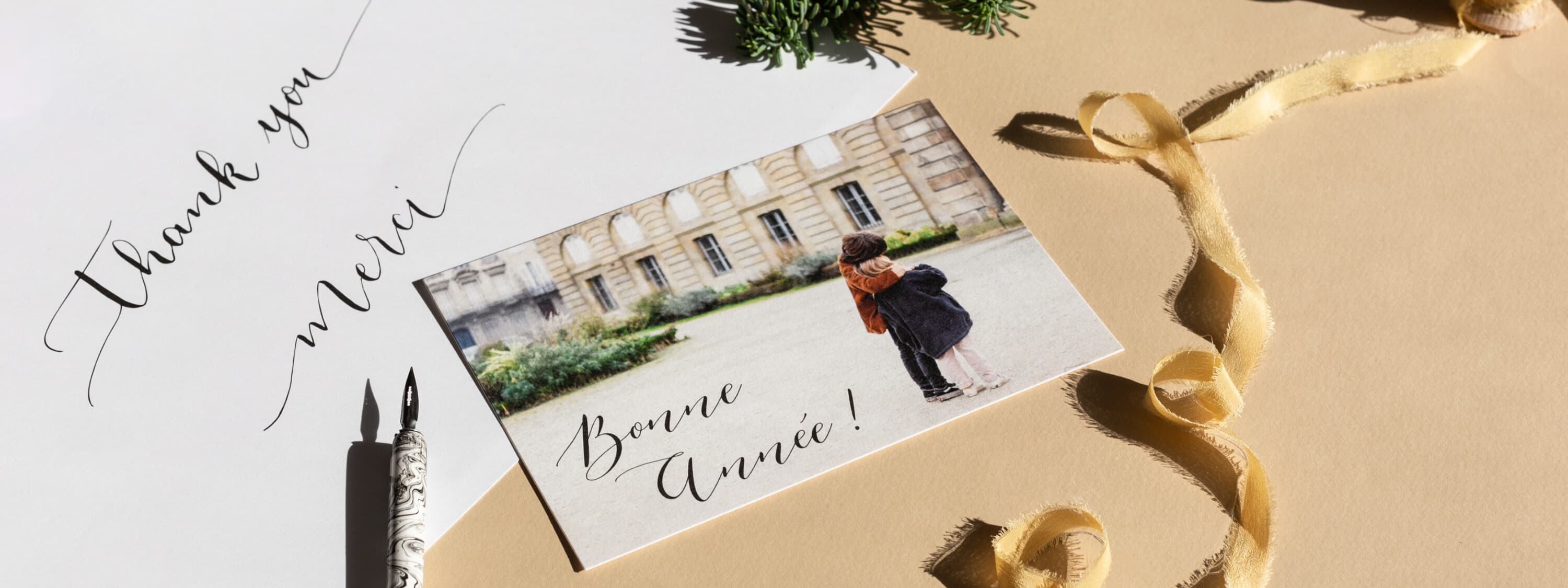 Cartes de voeux neige