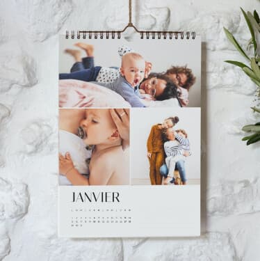 Calendrier photo A4 luxe