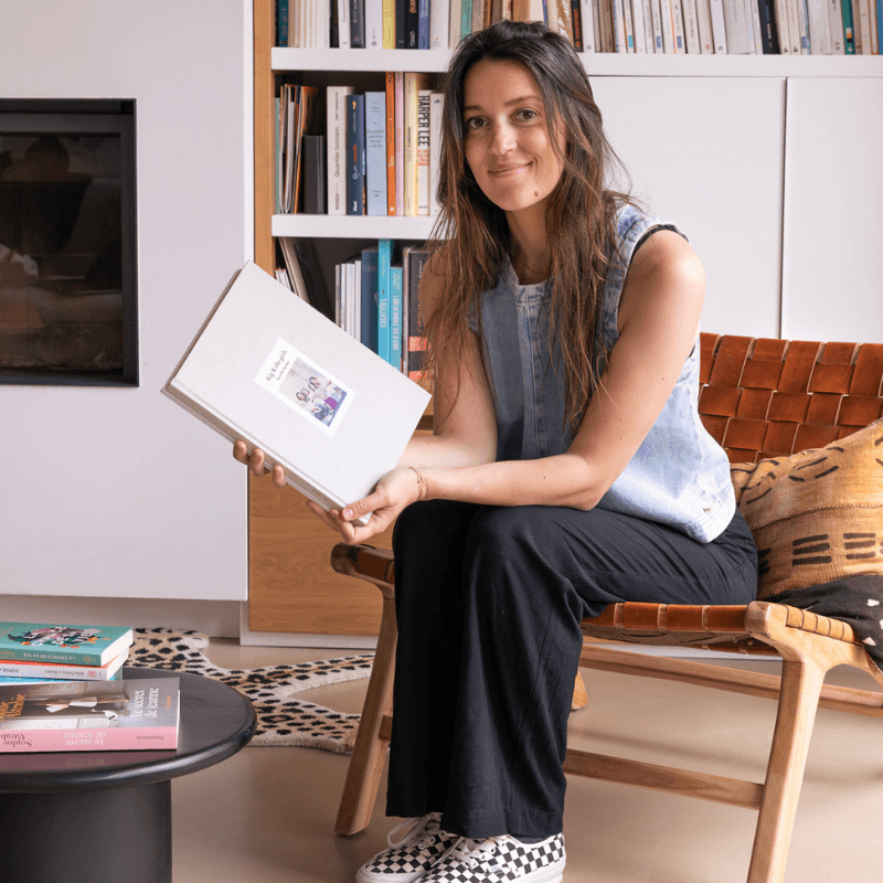 Sophie et l'album tissu