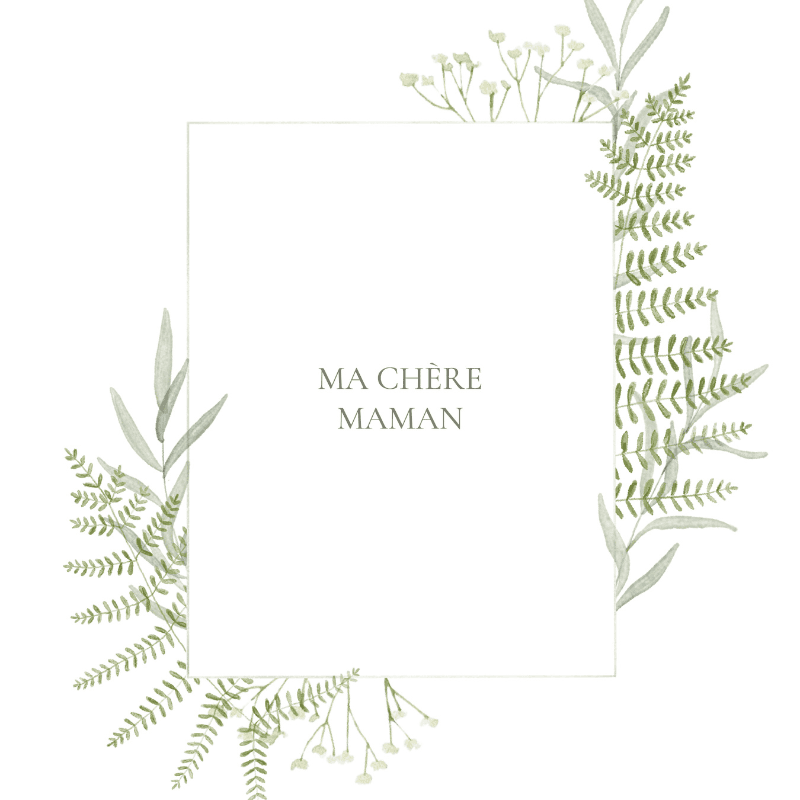 Papier à lettre Botanique