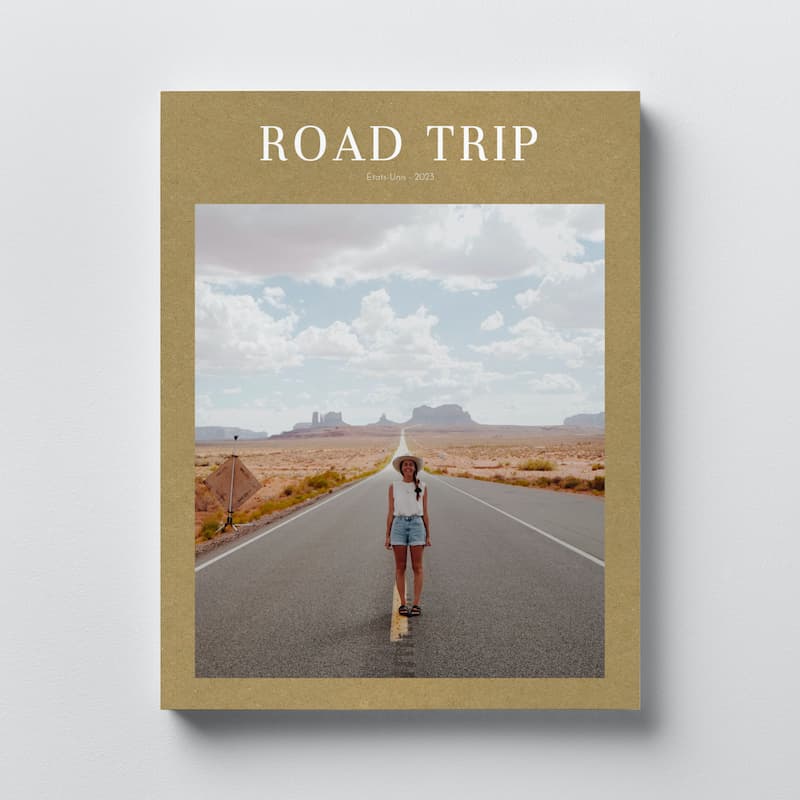 Album photo effet kraft