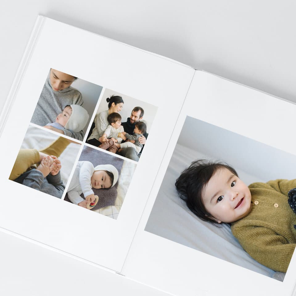 Album photo naissance  pour jumeaux