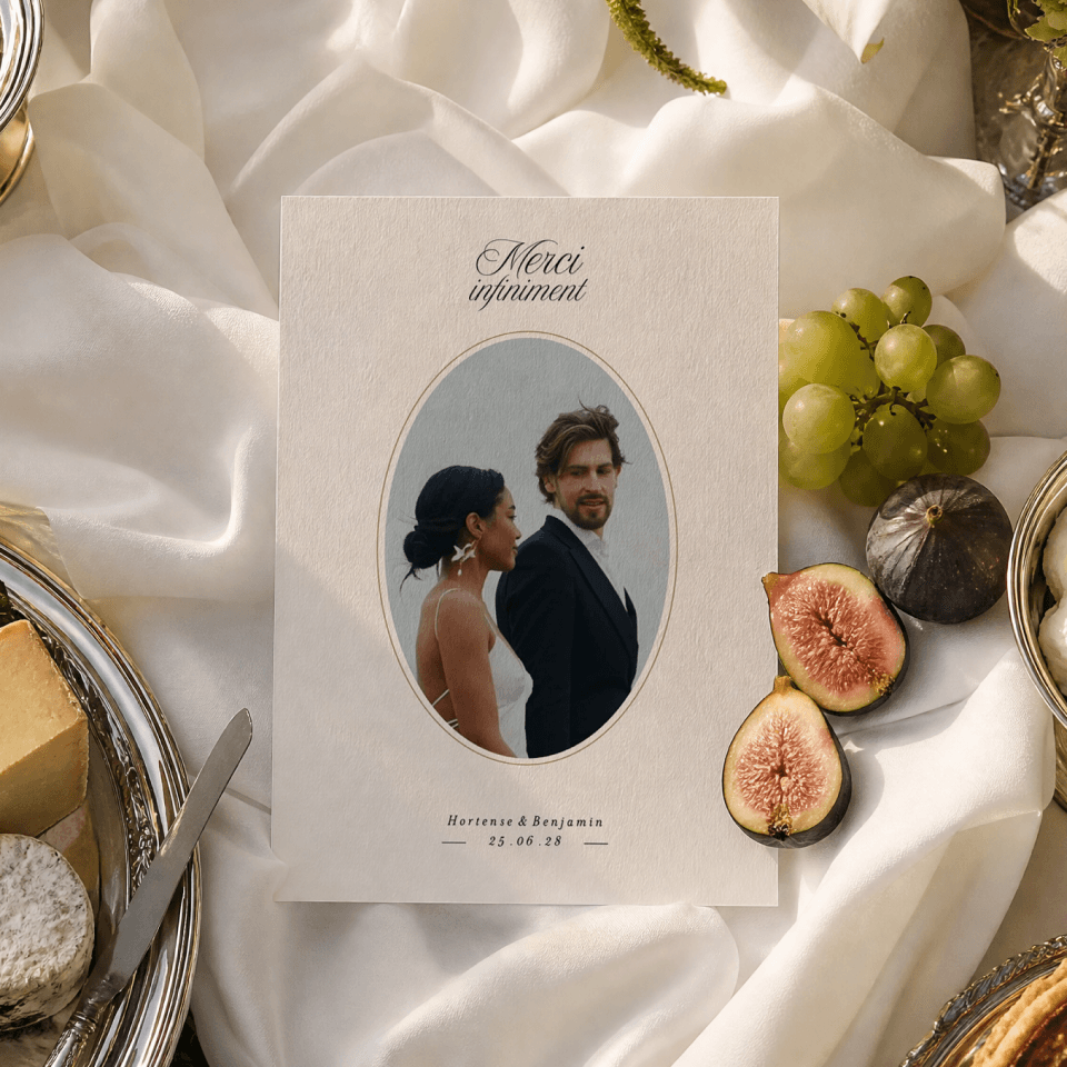 Remerciement mariage