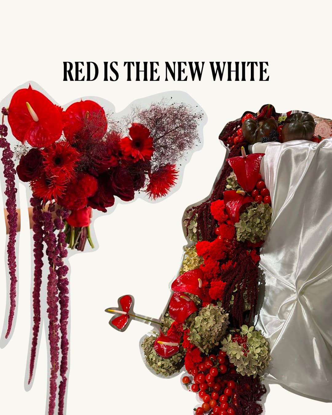 Tendance mariage couleur rouge