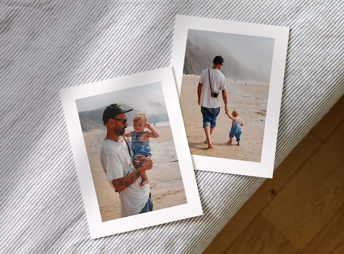 Tirage Photo fête des pères