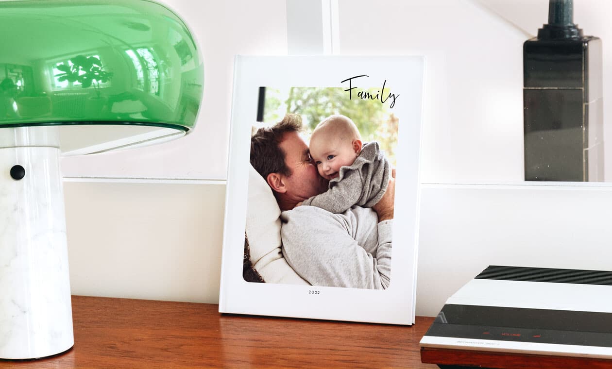 Livre photo couverture rigide imprimée