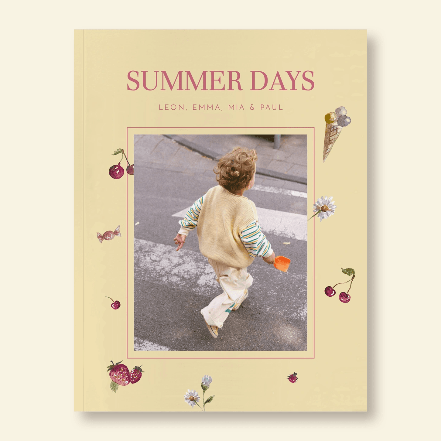 Fotobuch Softcover Days to remember - Gelb