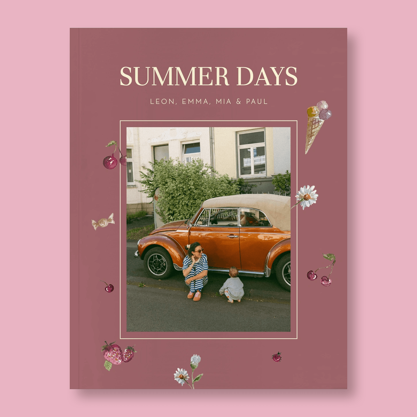Fotobuch Softcover Days to remember - Pink