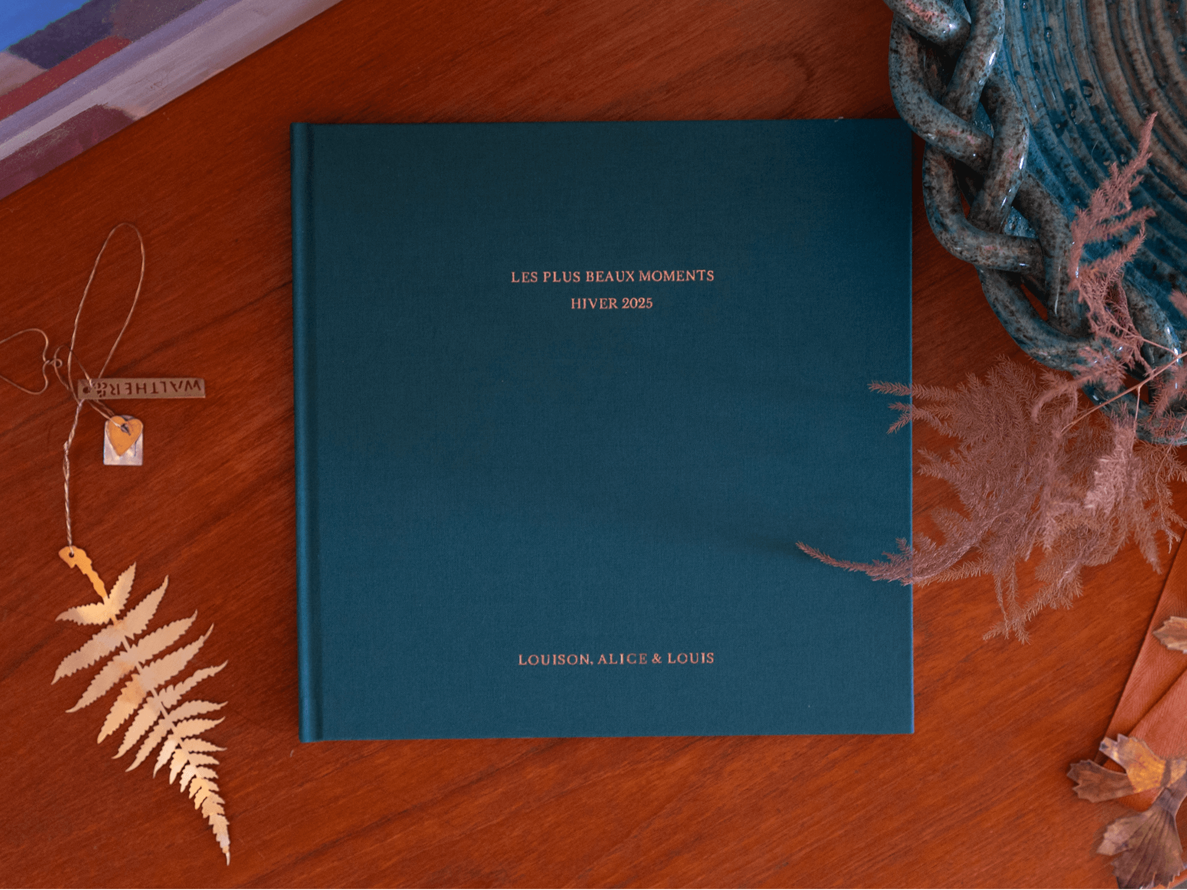 Album photo couverture tissu