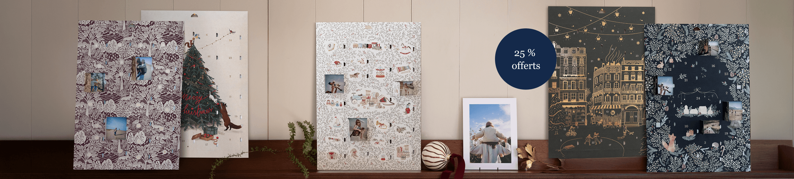 Calendrier de l'Avent à personnaliser