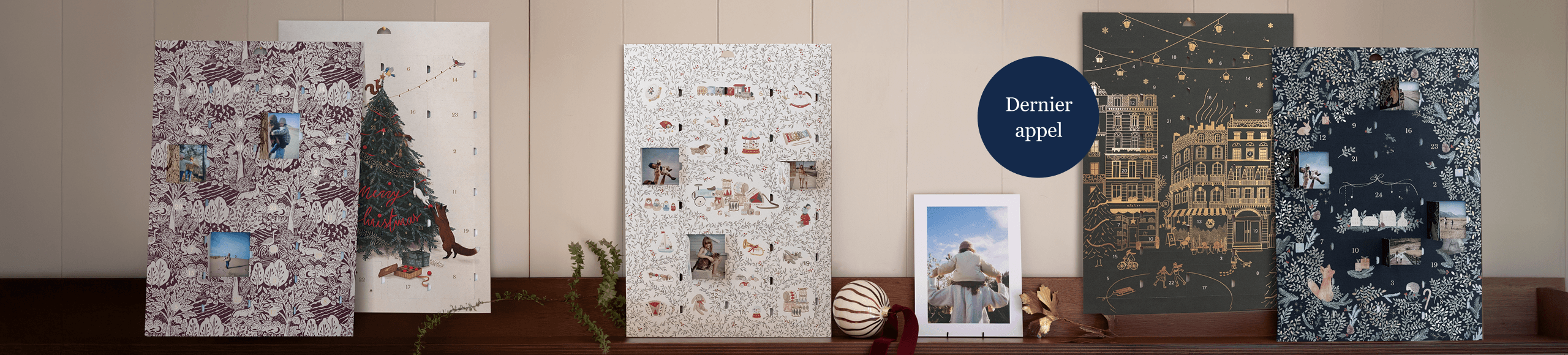 Calendrier de l'Avent à personnaliser
