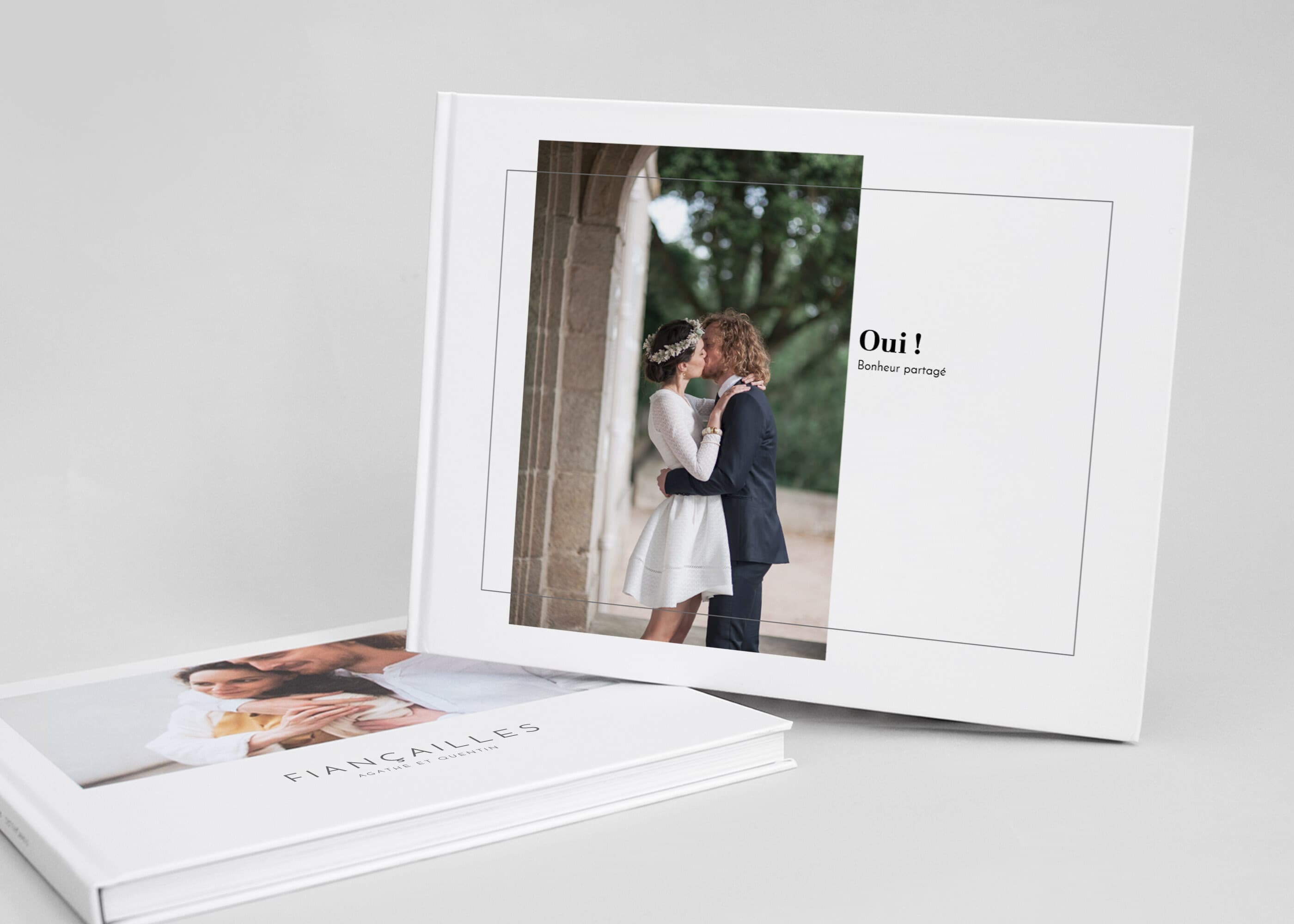 Album photo de mariage couverture rigide