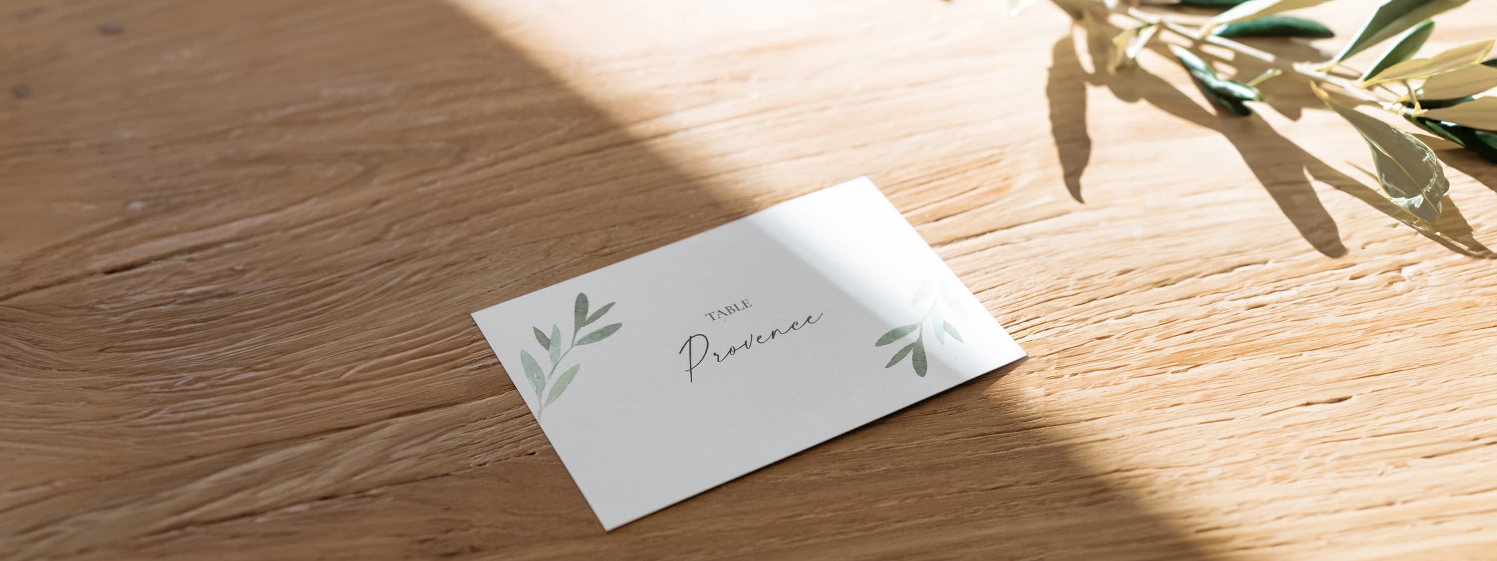 Marque-table mariage