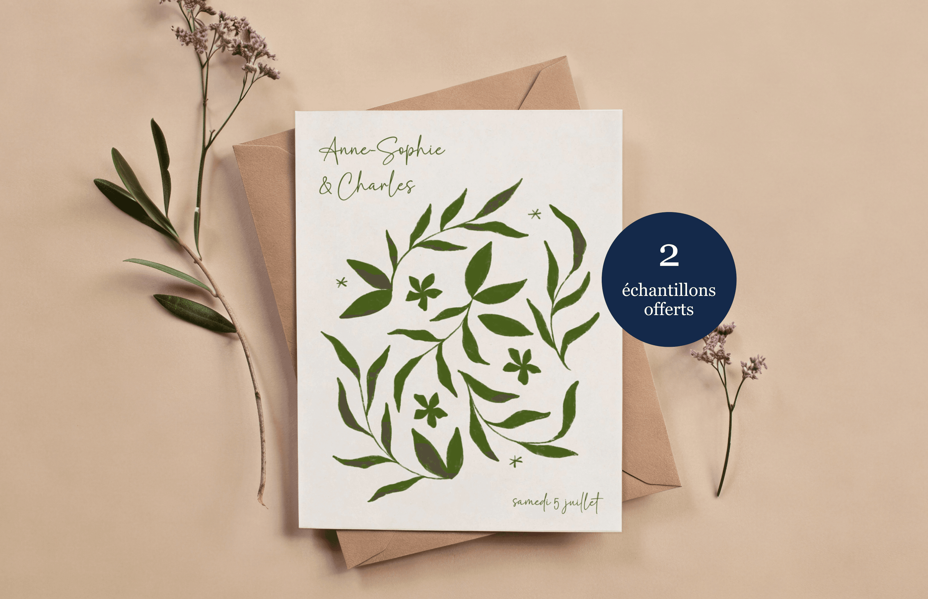 Faire-part de mariage original