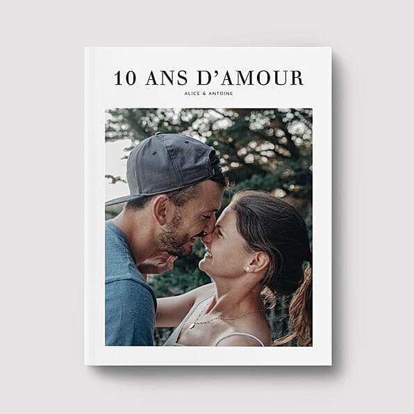 Exemple livre photo couple et amour