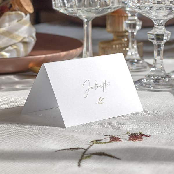 Marque-place mariage