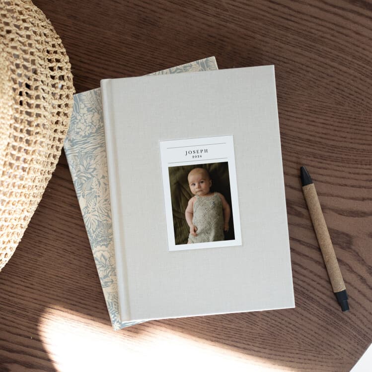 Carnet de fête des mères tissu photo