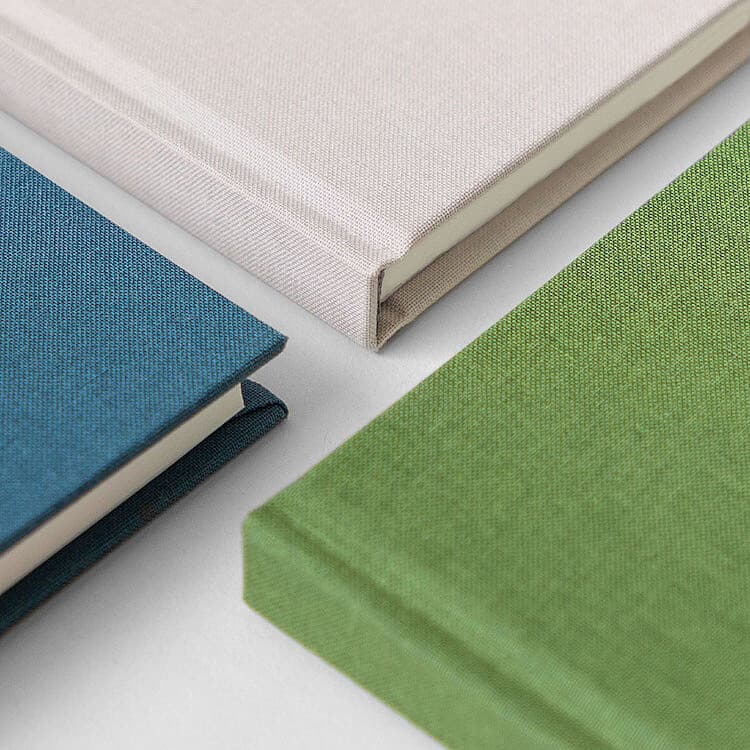 Modèle de carnet tissu