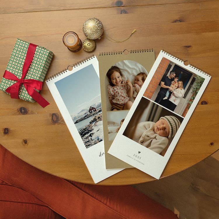 Modèle de calendrier grand format personnalisé