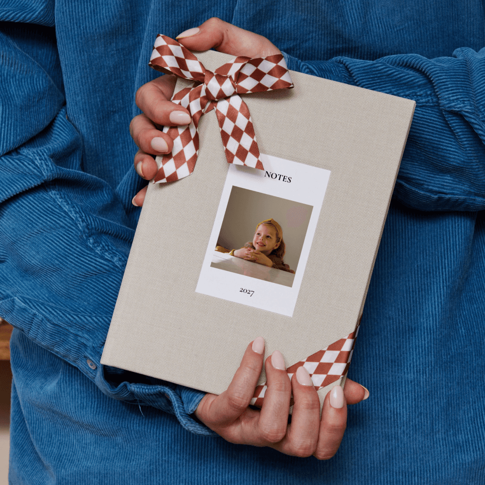 Carnet tissu photo