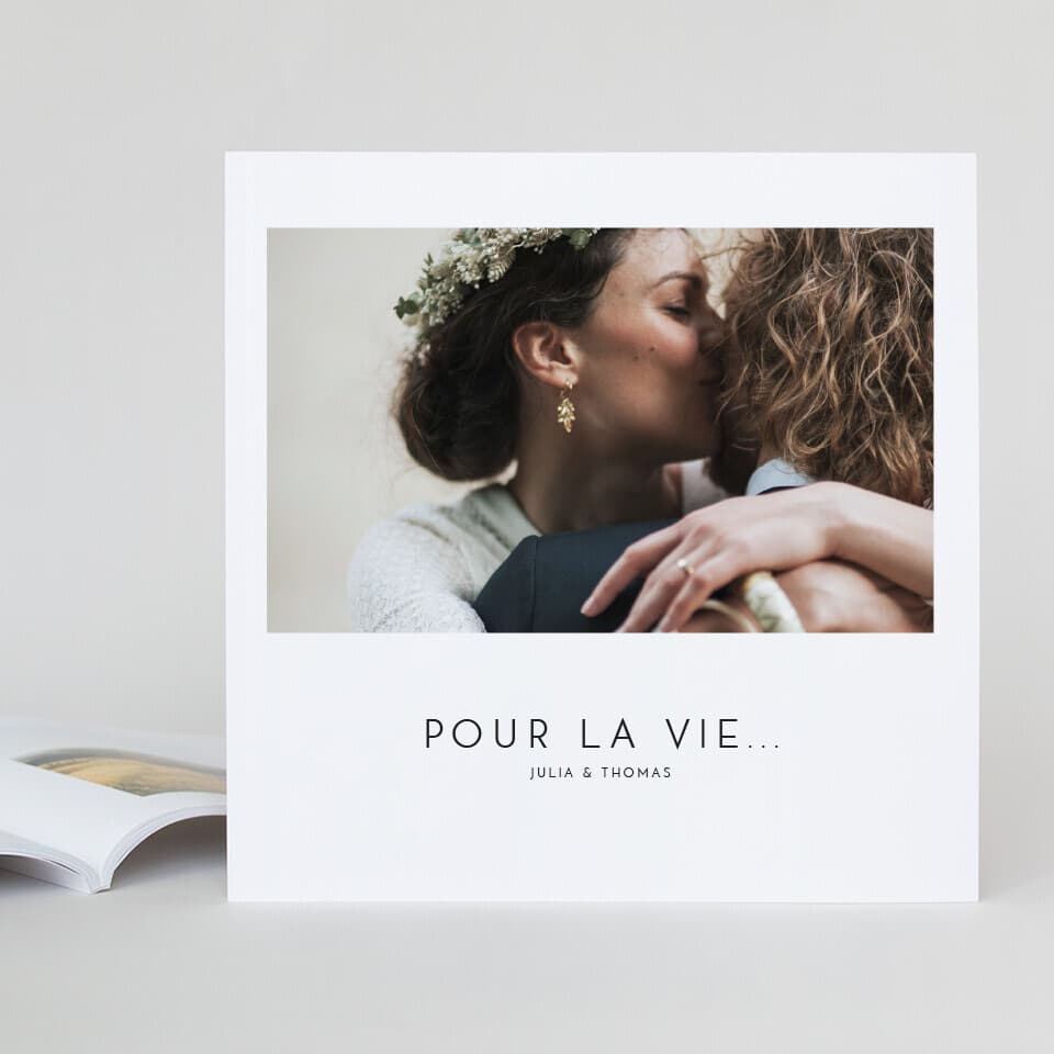 Album photo de mariage luxe