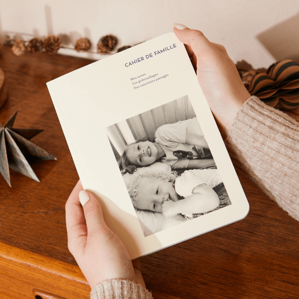 Carnet souple photo monochrome
