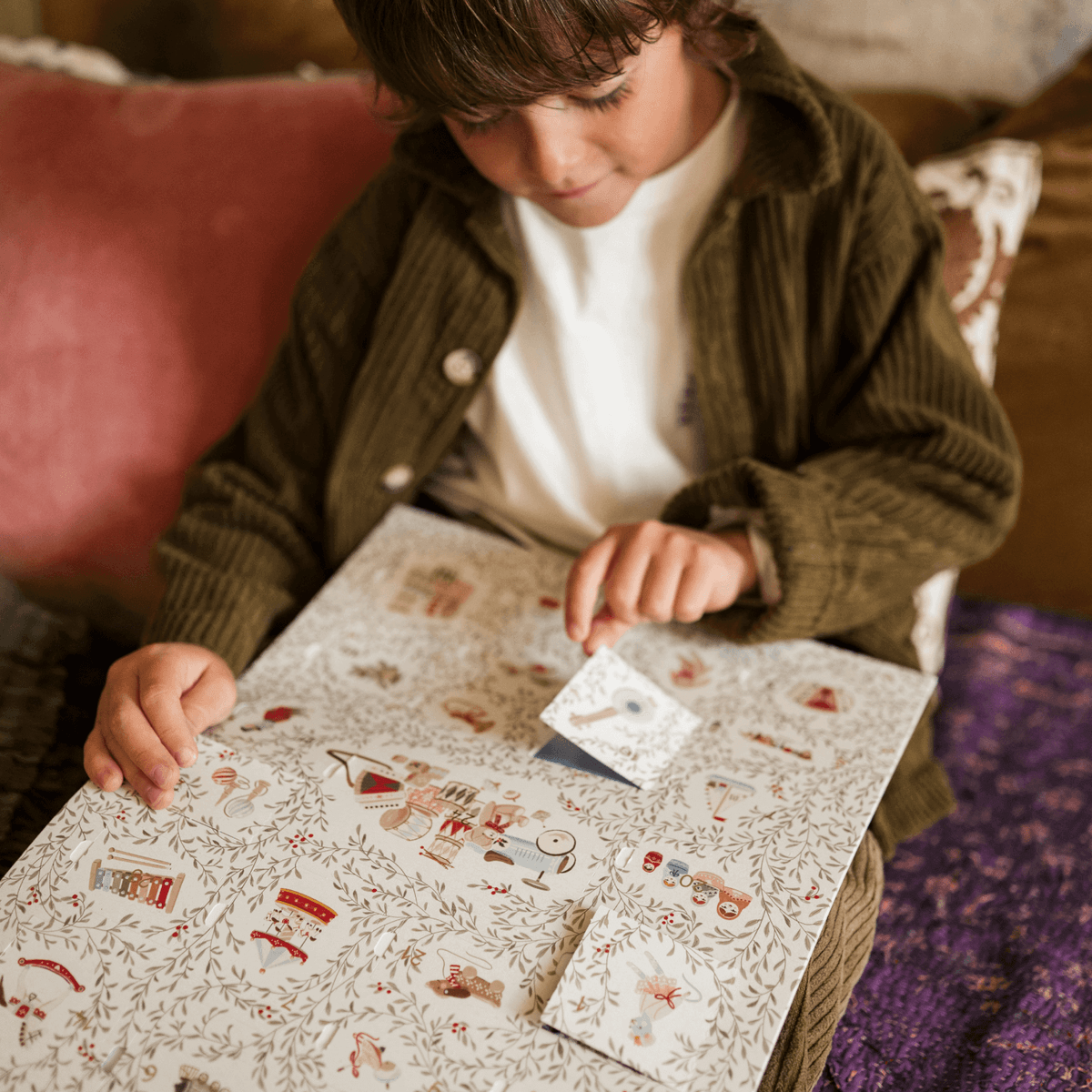 Calendrier de l'Avent En attendant Noël