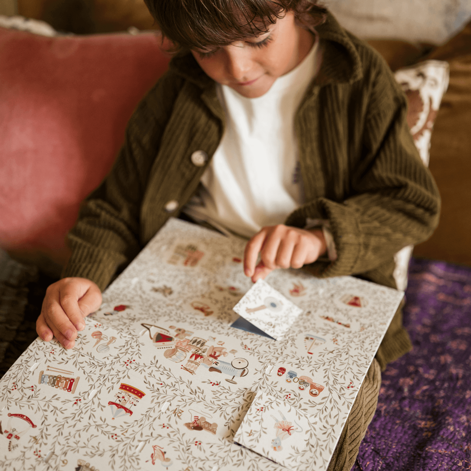 Calendrier de l'Avent En attendant Noël