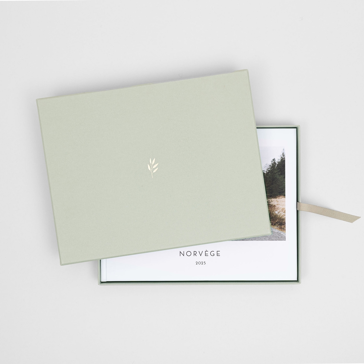 Coffret album photo Coffret de présentation paysage