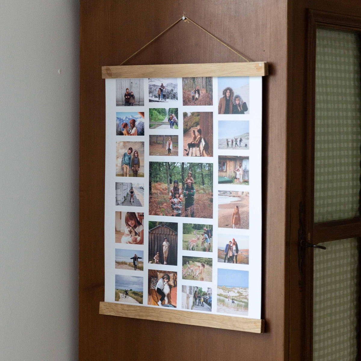 Calendrier de l'Avent Mille fleurs doré à chaud