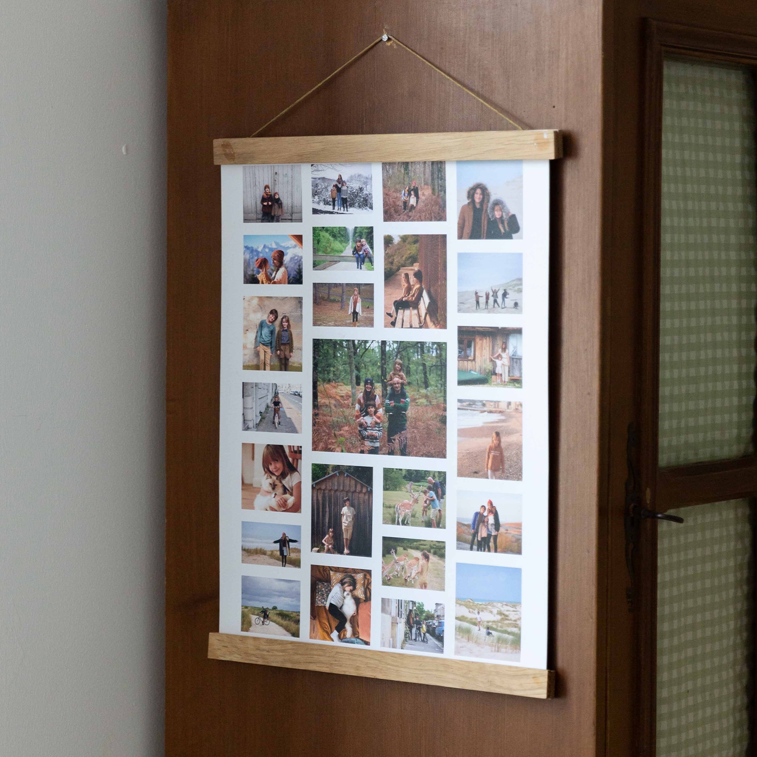 Calendrier de l'Avent Mille fleurs doré à chaud