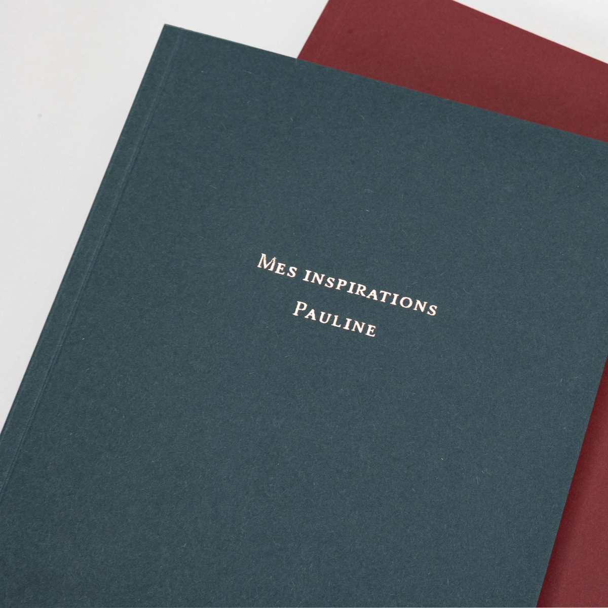 Carnet personnalisé Souple doré