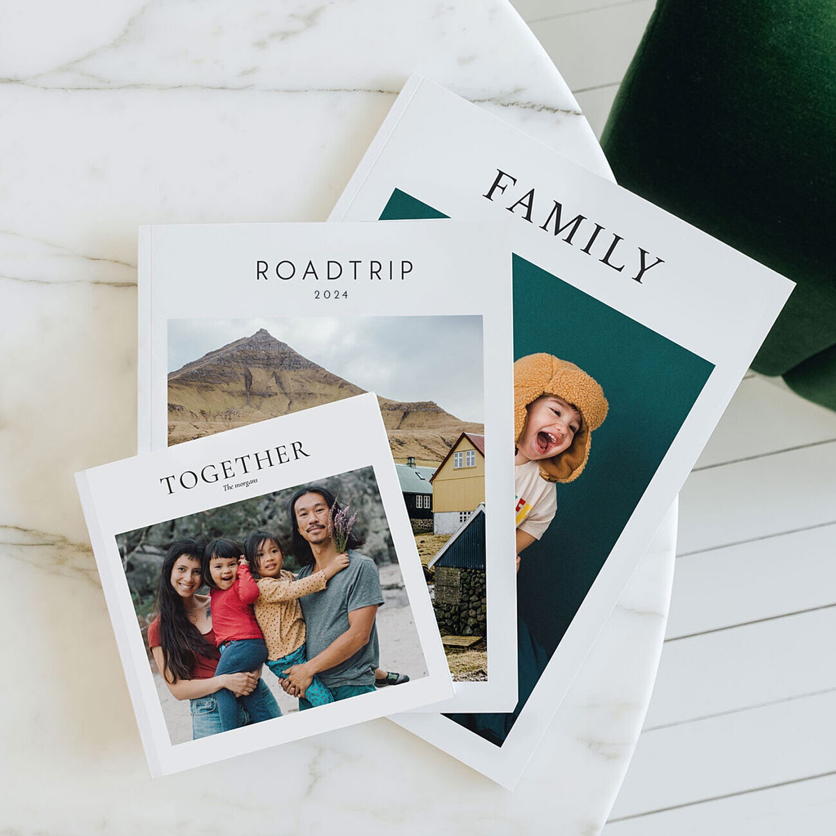 Album photo souple Minimaliste