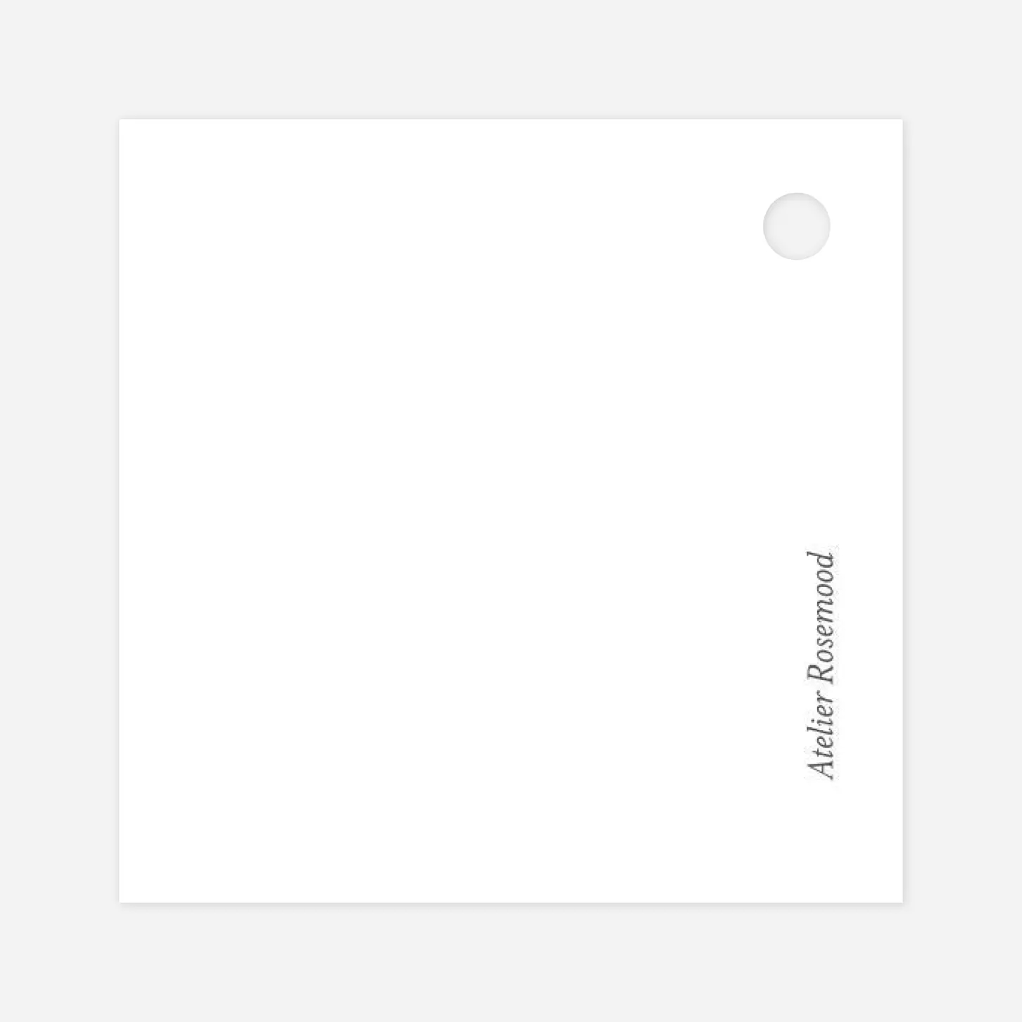 Étiquette avec ruban Aquarelle