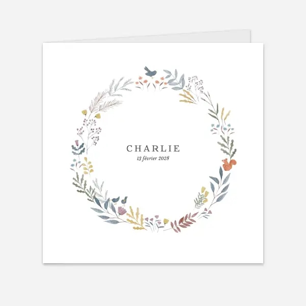 Aquarelle végétale