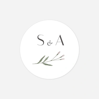 Aquarelle végétale