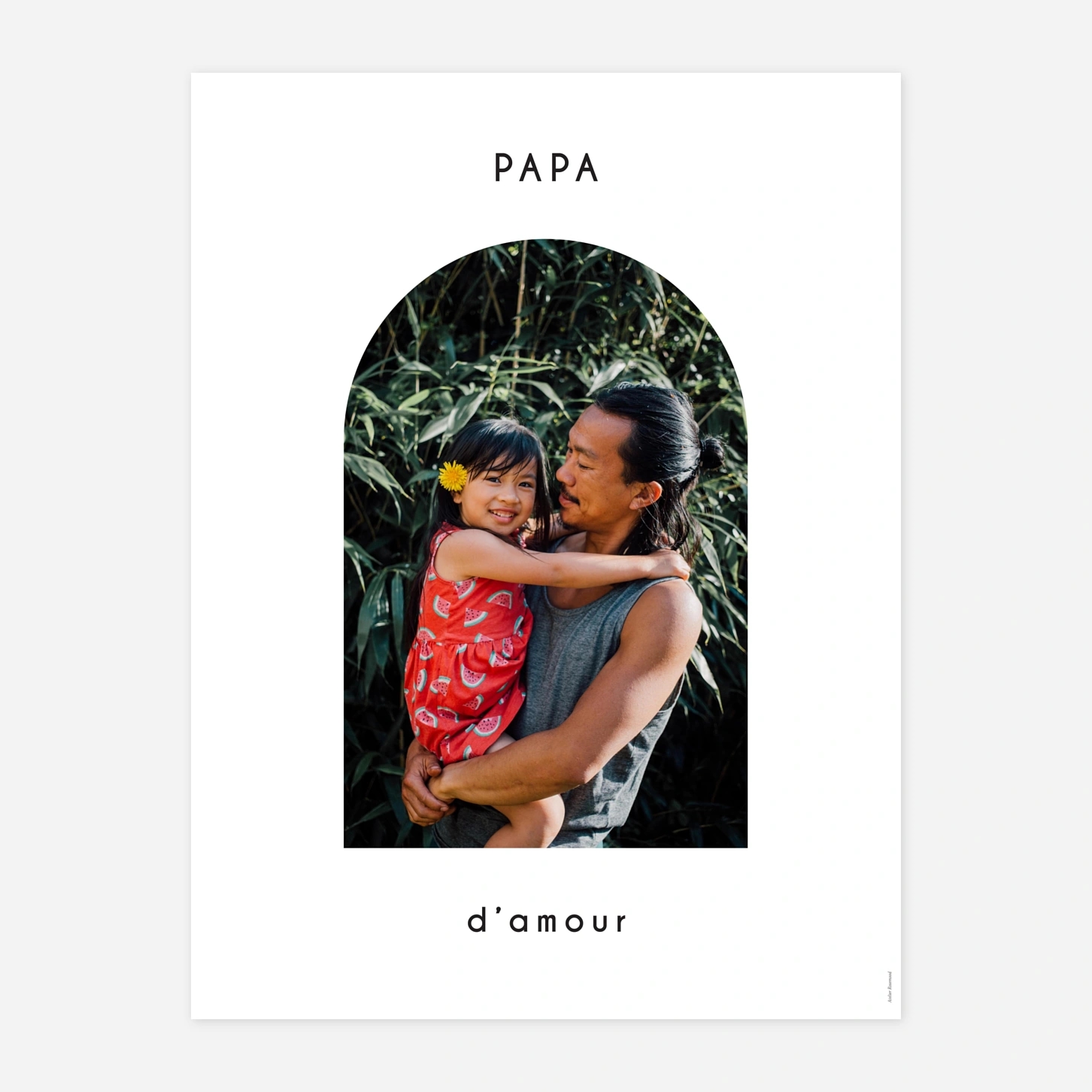 Affiche Arche graphique