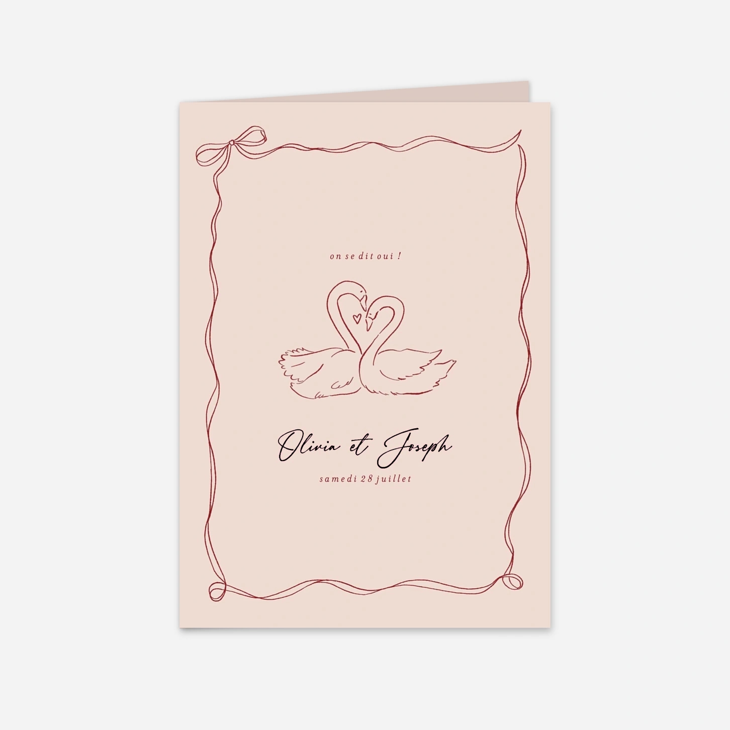 Faire-part mariage À tes côtés