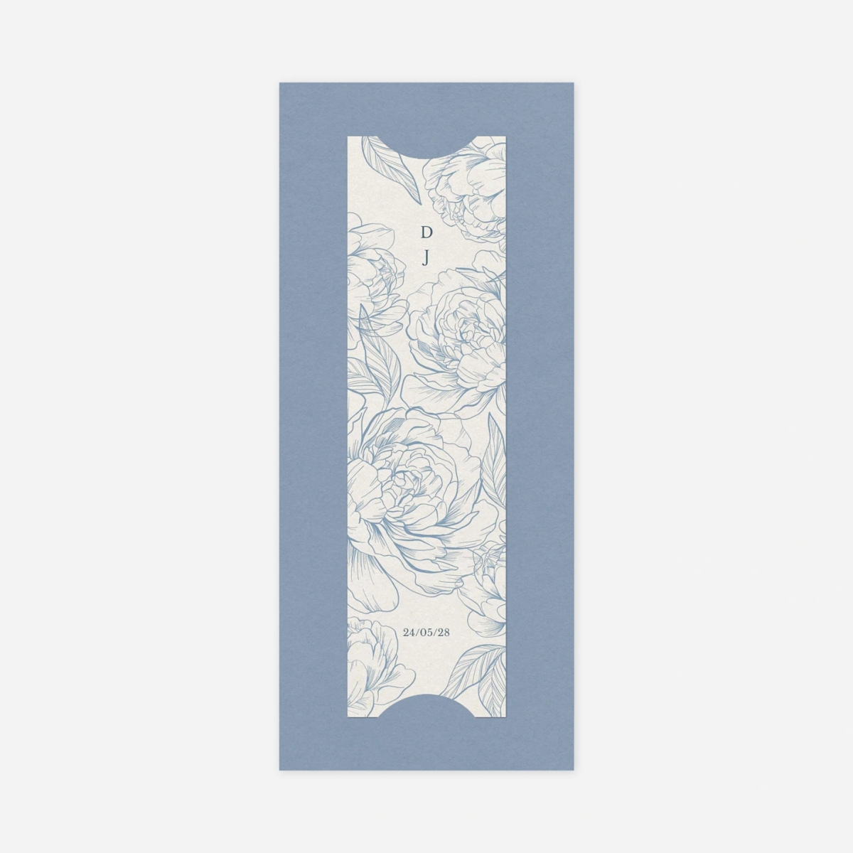 Faire-part mariage Balade en fleurs